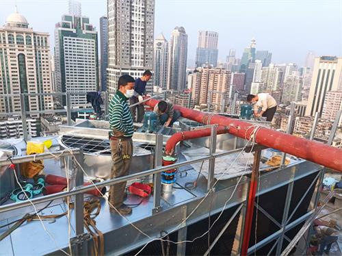 開式冷卻塔使用過程中噪音振動處理方法(開式冷卻塔
